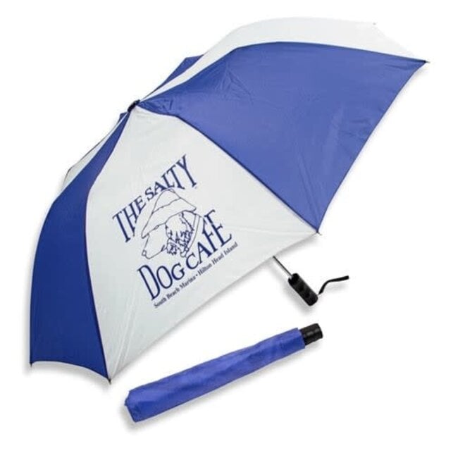 Umbrella, Royal/White, 42 inch