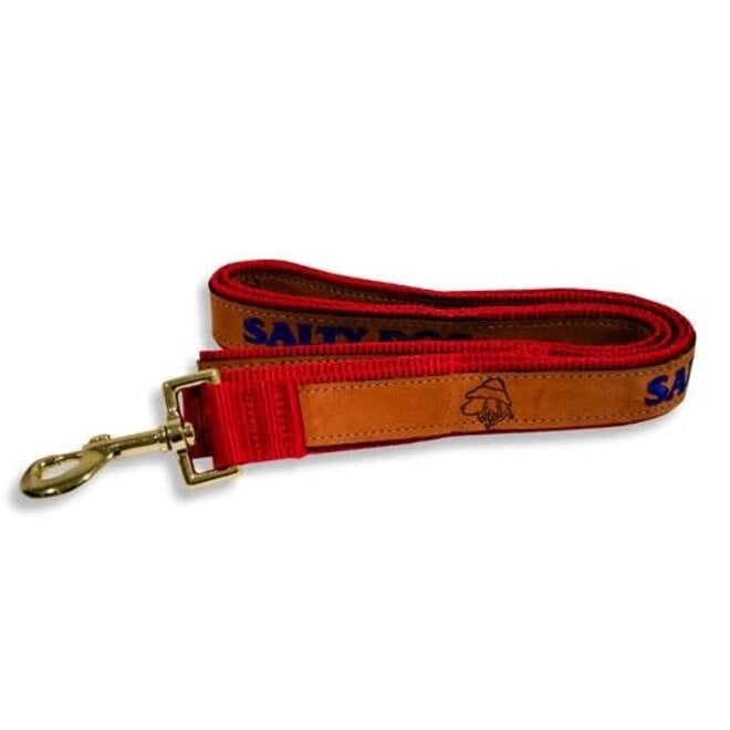 Leash - Leather Red