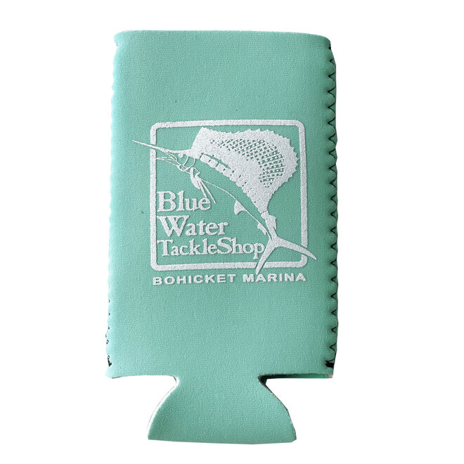 Blue Water Bohicket Slim Can Holder, Tropical