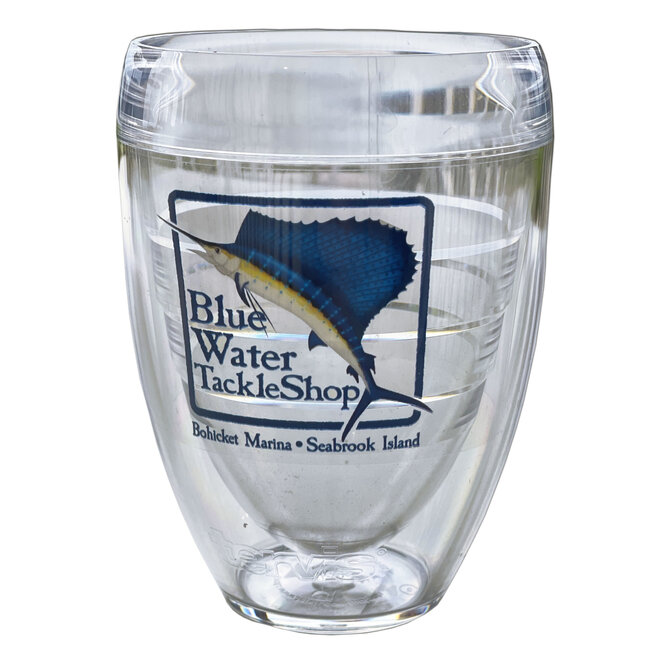 Blue Water Bohicket Tervis - Stemless Wine, CL, 9oz