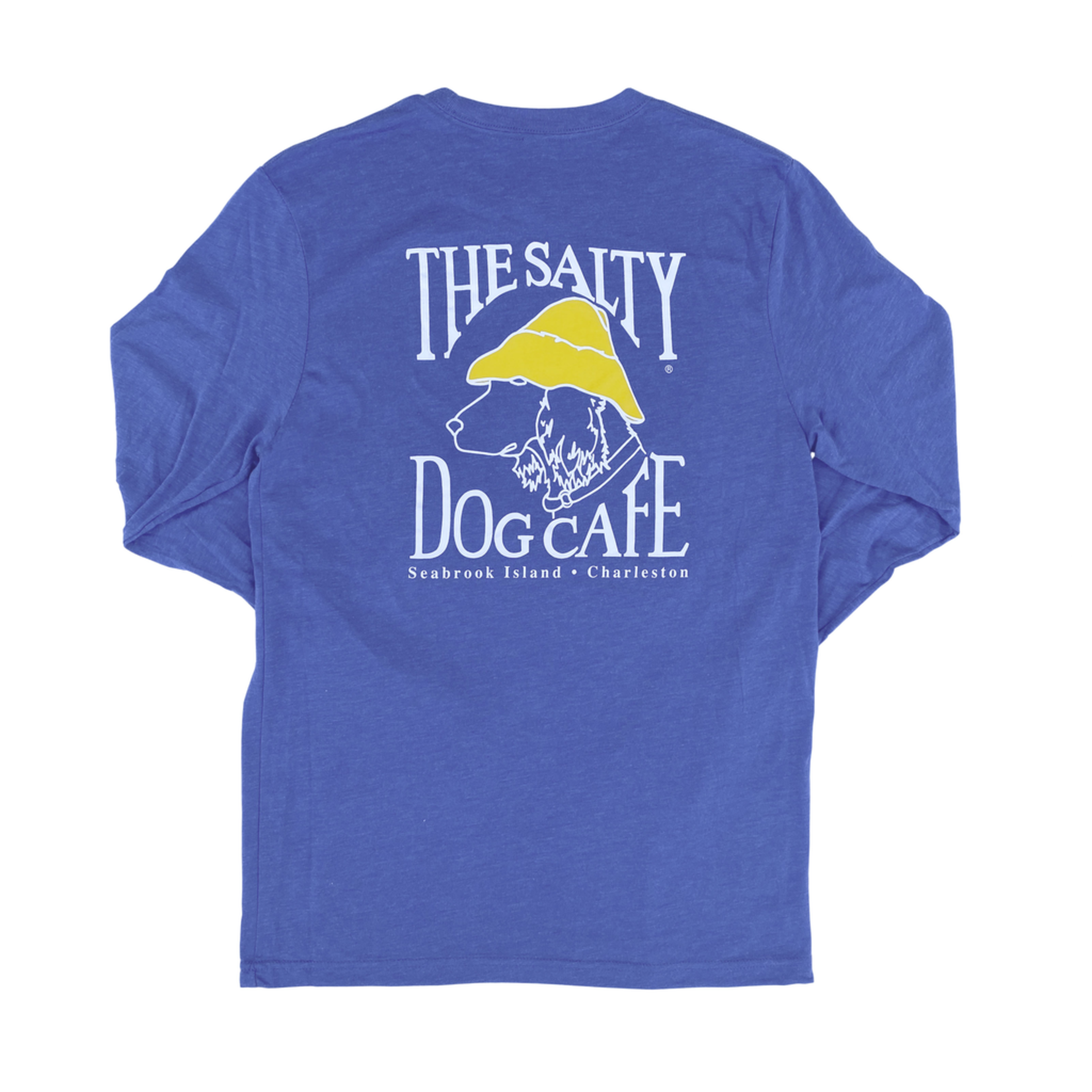 Bohicket Triblend L/S Vintage Royal Salty Dog TShirt Factory