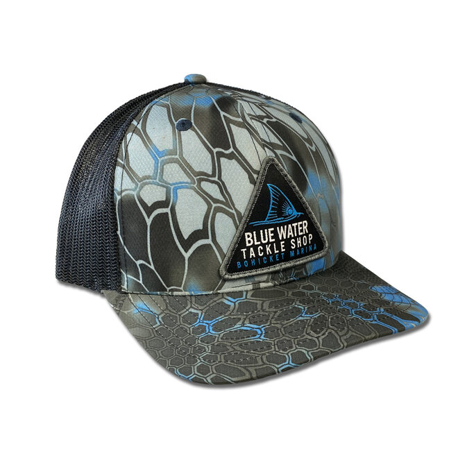 BWB Hat - Kryptec Trucker Neptune/Black