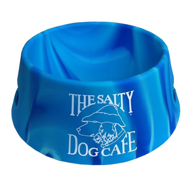 Dog Bowl - Red - Plastic - Salty Dog T-Shirt Factory