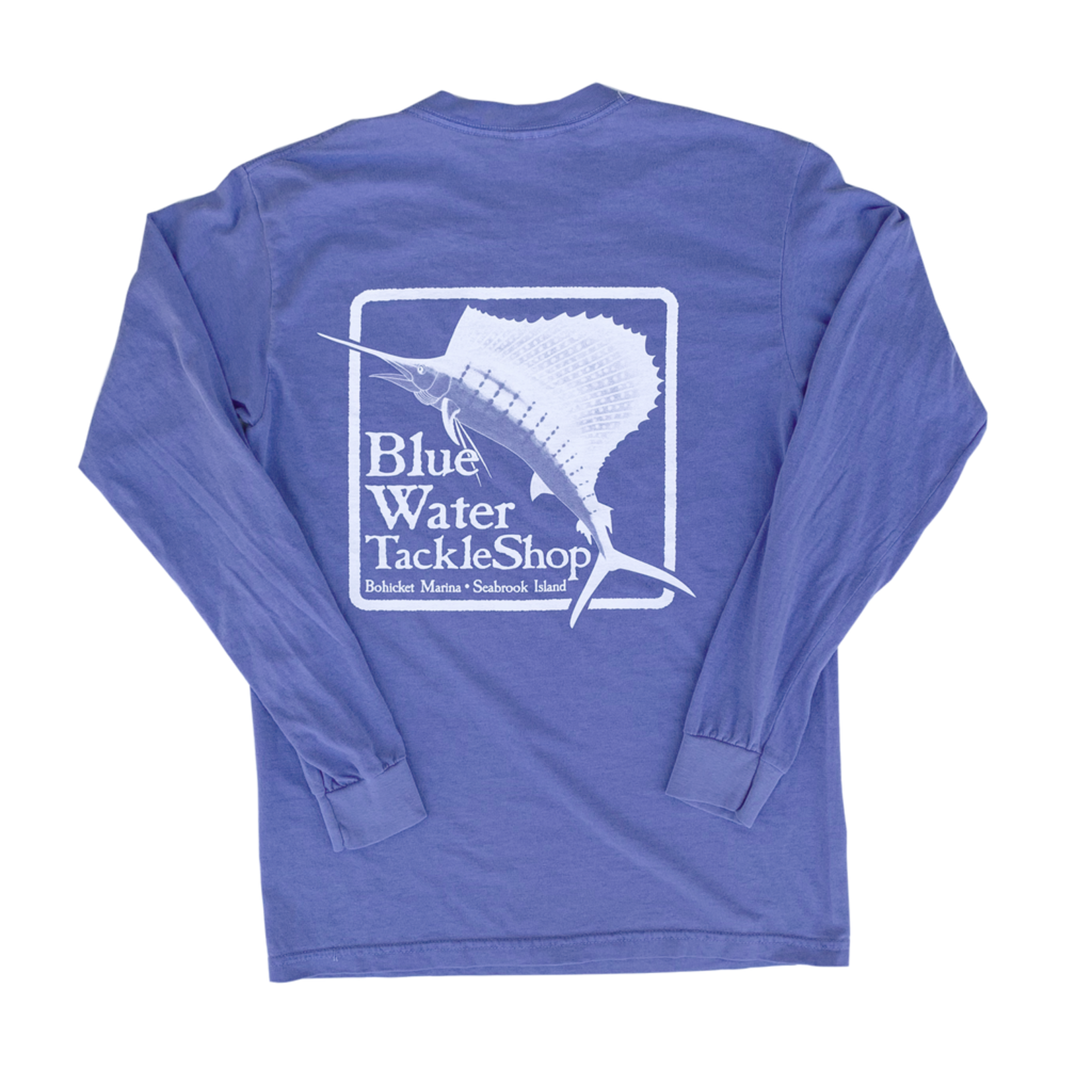 comfort colors sweatshirt flo blue