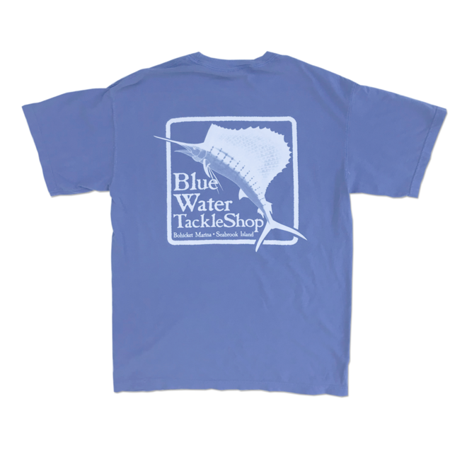 BWB Comfort Colors Sailfish S/S Flo Blue