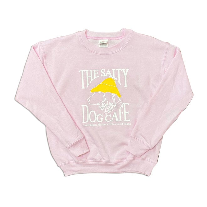 Youth Sweatshirt Pale Pink