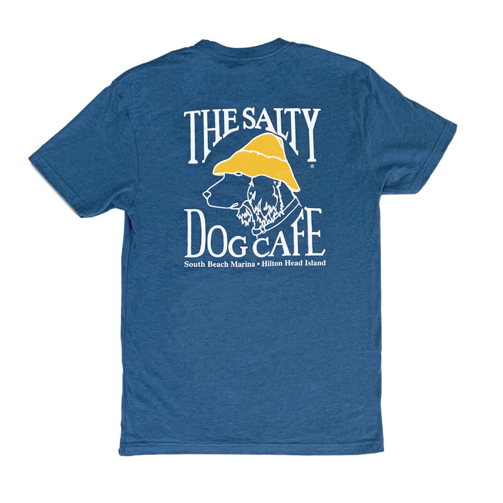 Sueded S/S Heather Cool Blue - Salty Dog T-Shirt Factory