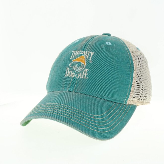 Charleston Hat - Women's Old Fav Trucker, Aqua