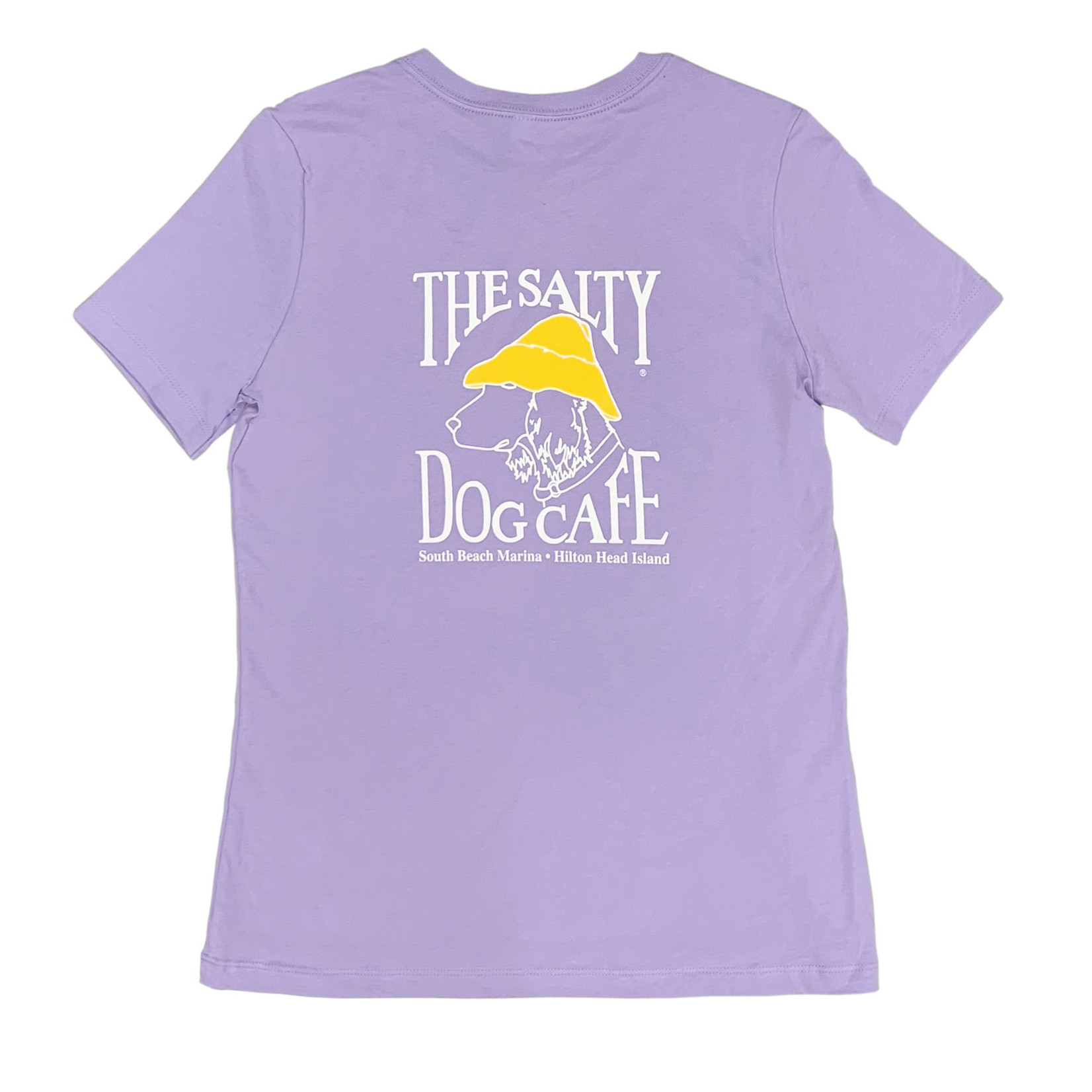 WASHED T-SHIRT WITH TEXT - Mauve