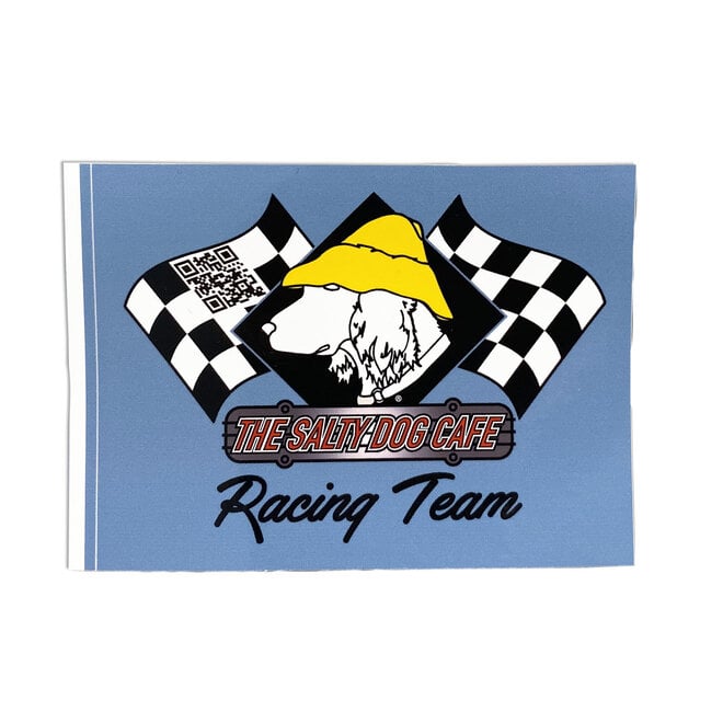 Sticker - Racing Team, Blue