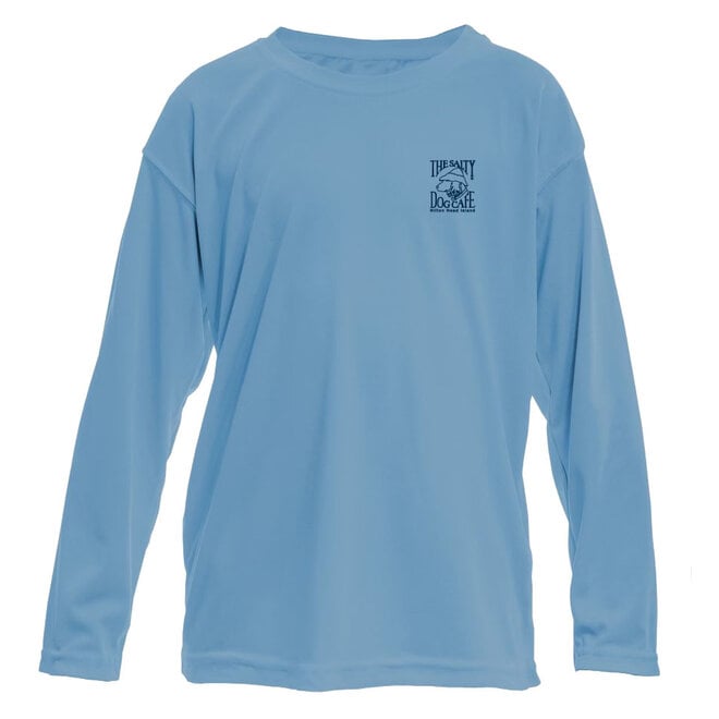 Youth Performance L/S Columbia Blue
