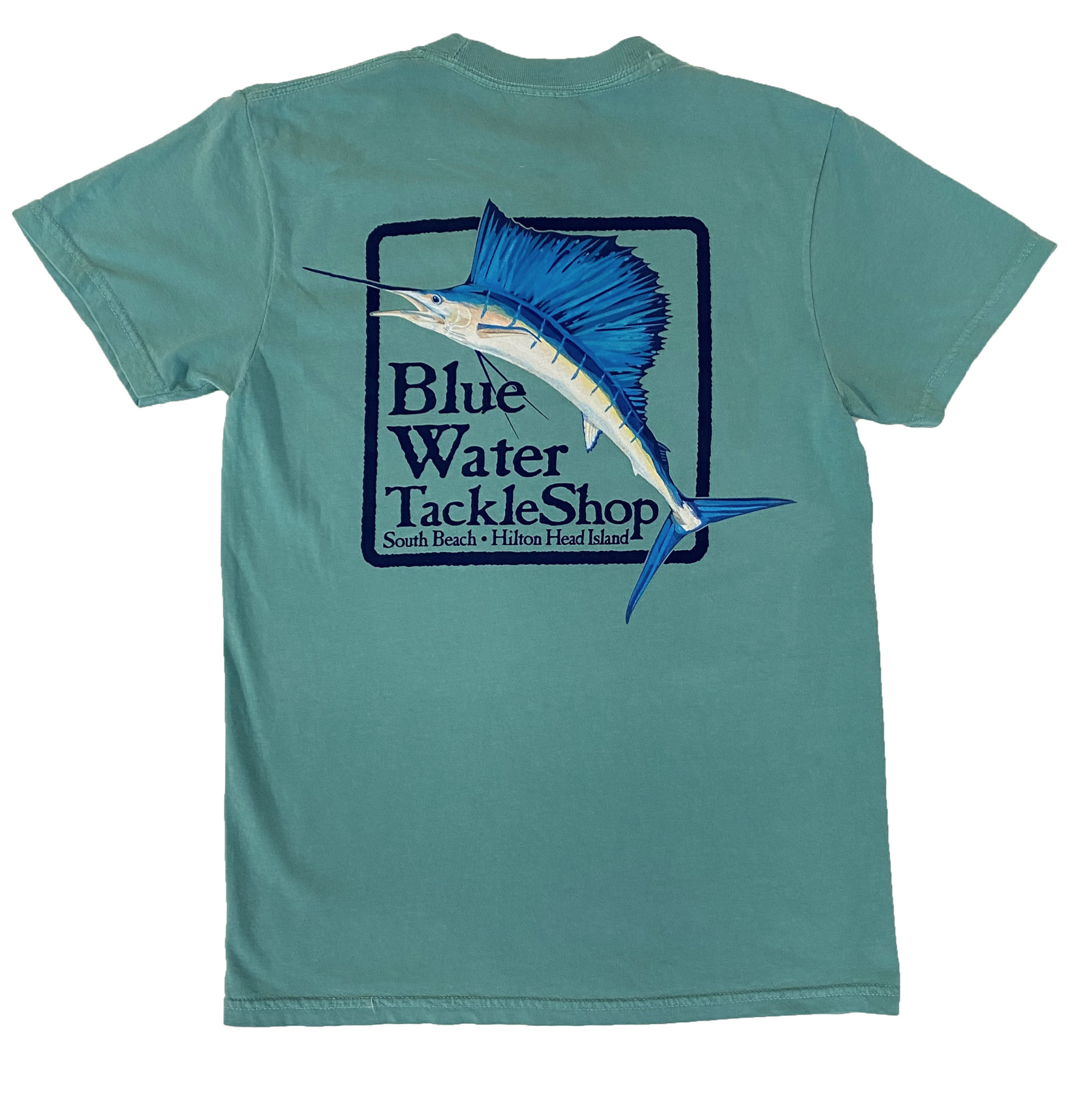 BW Comfort Soft Sailfish S/S Seafoam - Salty Dog T-Shirt Factory