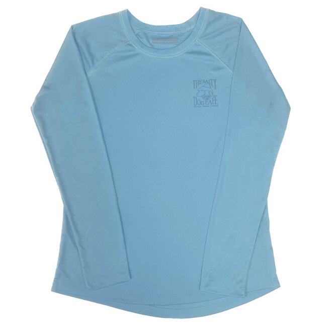 Women's Performance L/S Water Blue