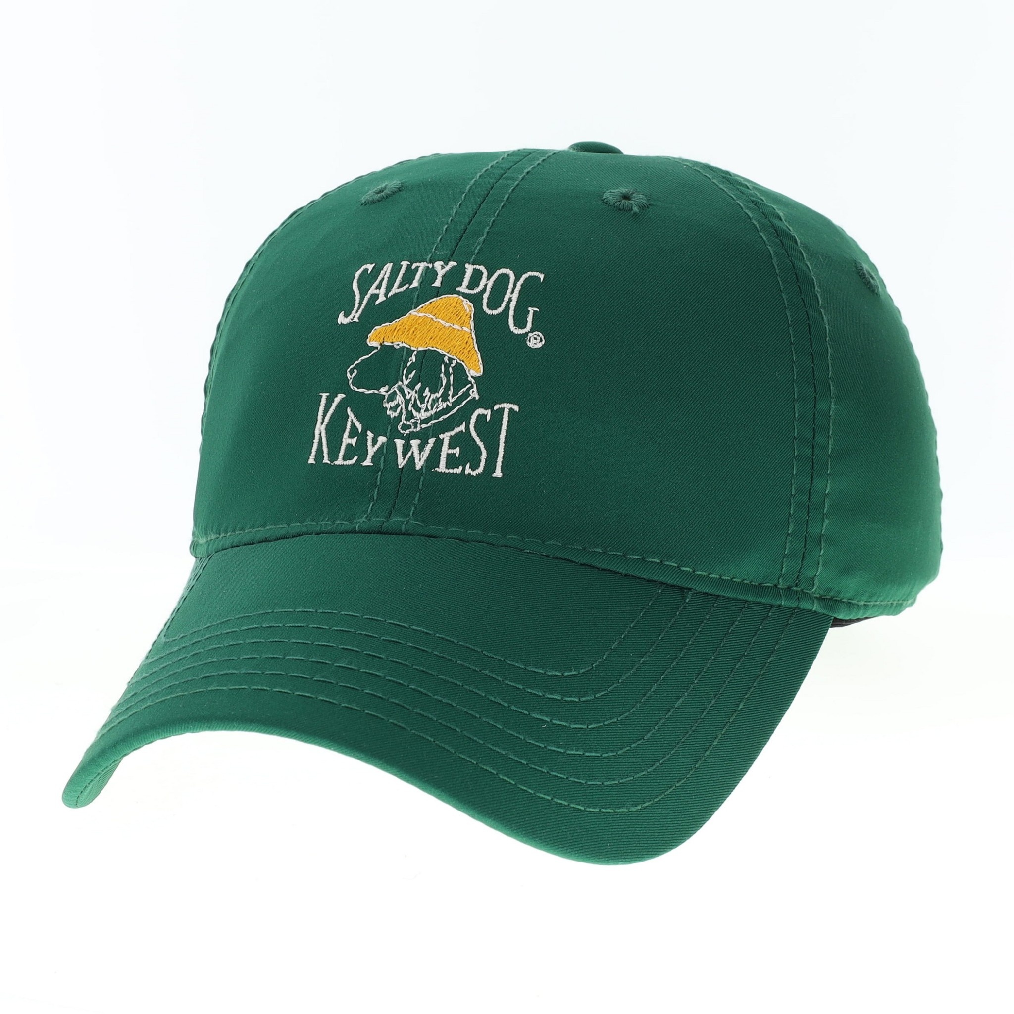 Key West Hat Cool Fit, Forest Green Salty Dog TShirt Factory