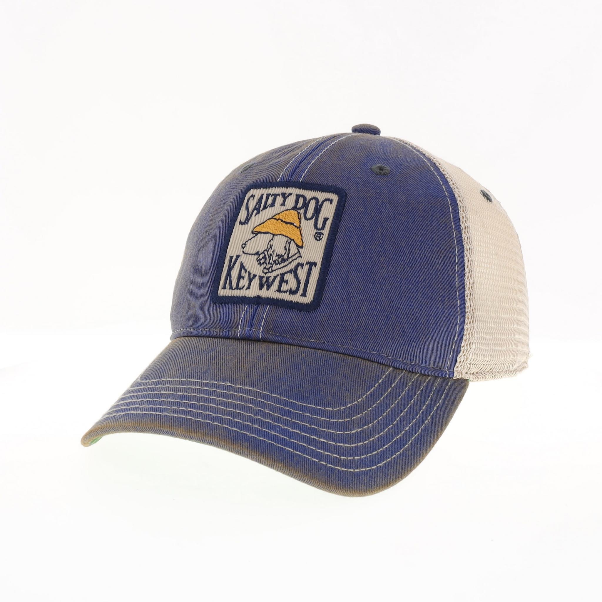 Hat Key West Old Favorite Trucker, Blue Salty Dog TShirt Factory