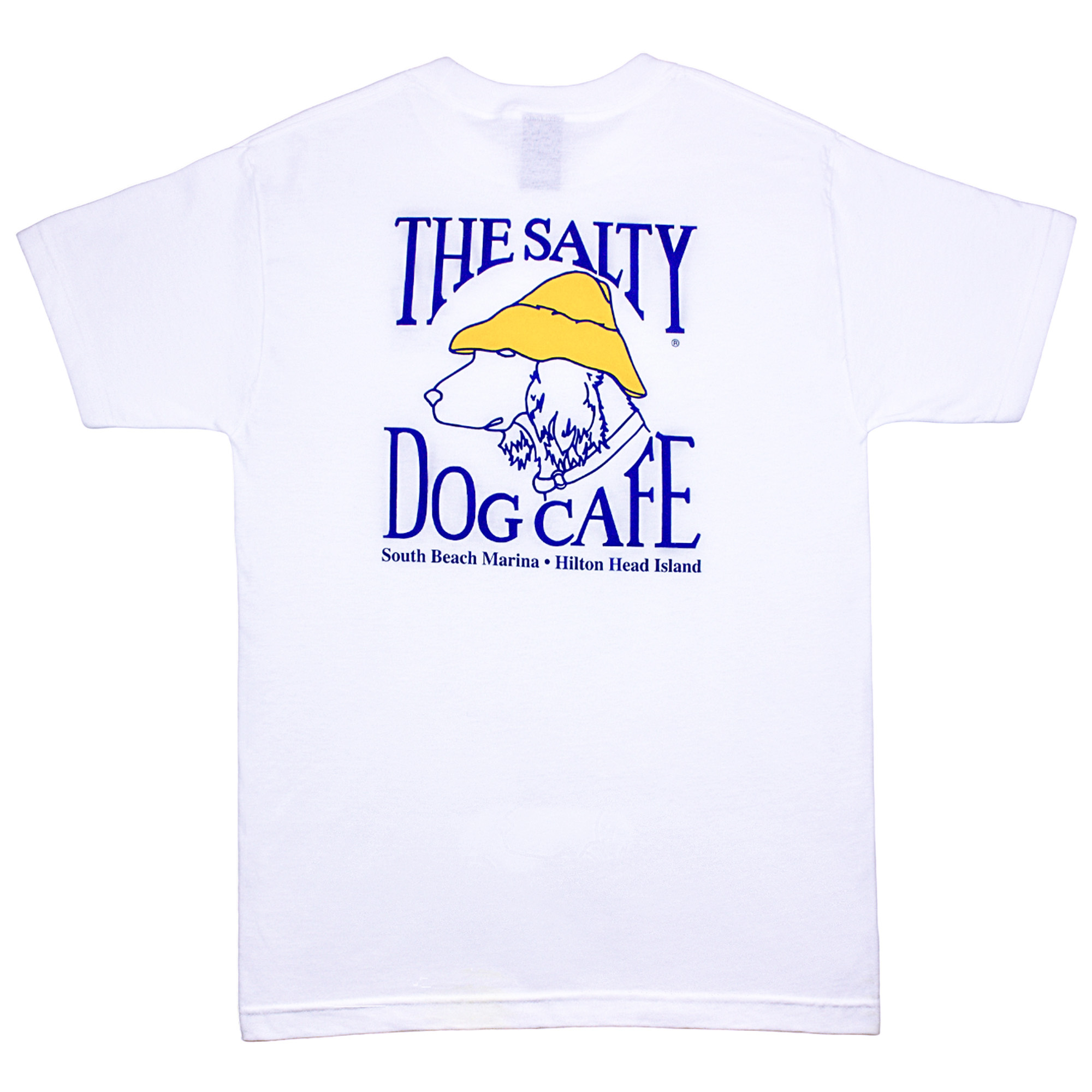 Hanes Beefy S/S White Salty Dog TShirt Factory