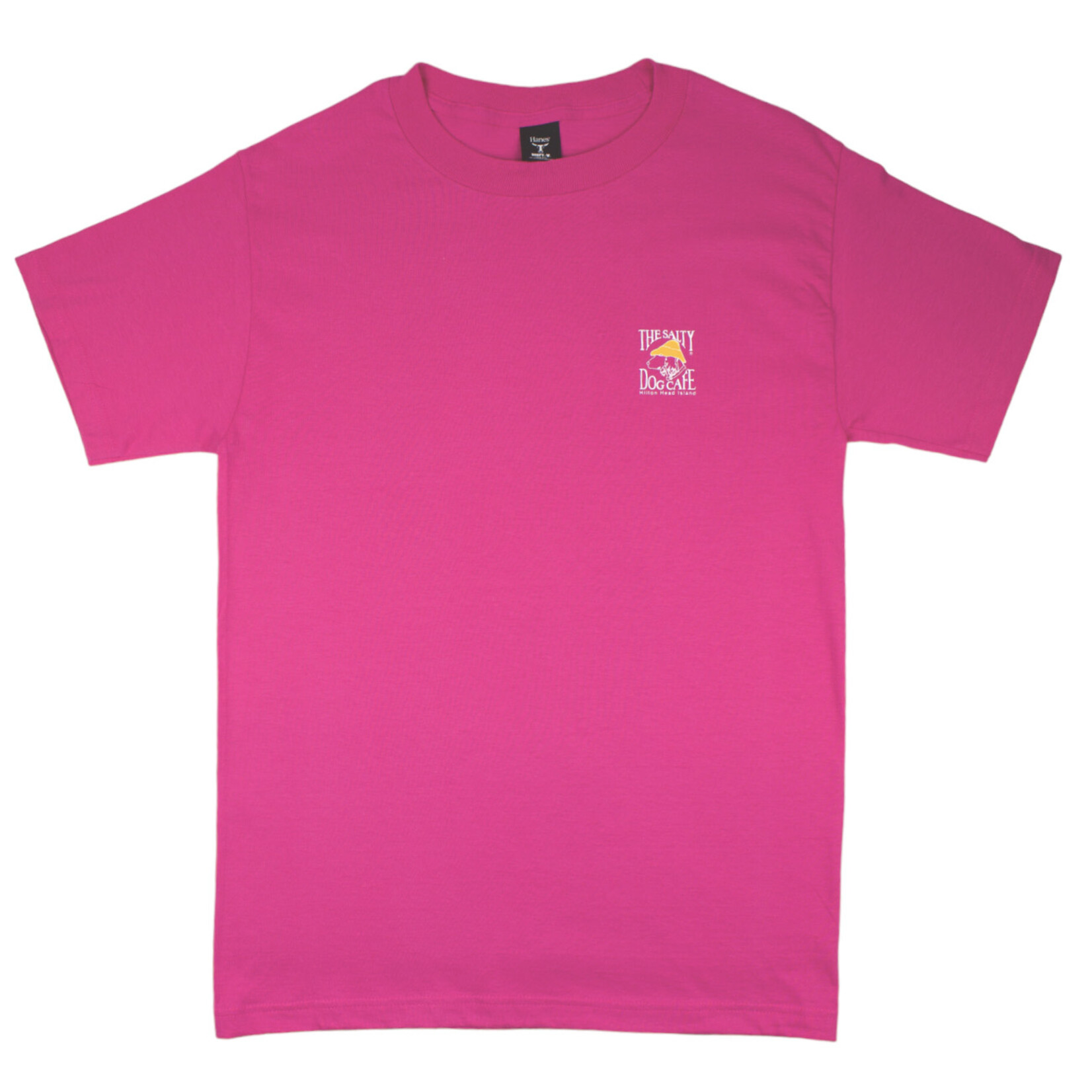 Hanes Beefy S/S Wow Pink
