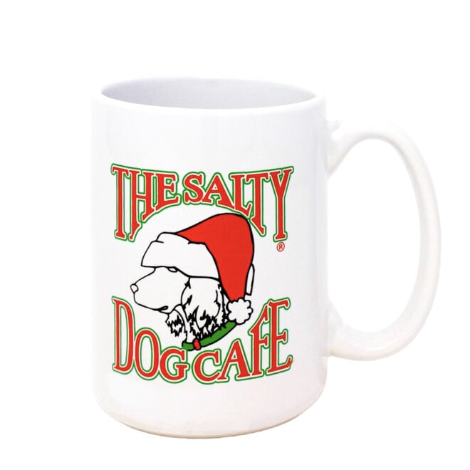 Coffee Mug - Santa, White, 13.5 oz