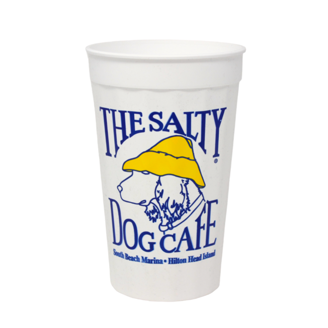 SiliPint Kids Straw Tumbler, Moon Beam, 8 oz - Salty Dog T-Shirt