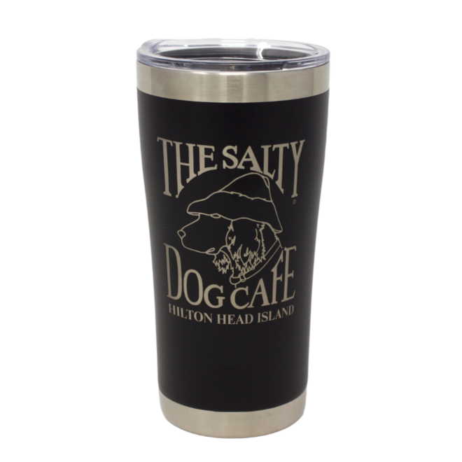 Yeti Rambler, Black, 20oz. - Salty Dog T-Shirt Factory