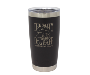 Alumni Hall Dawgs, Georgia Yeti 10 Oz Black Tumbler