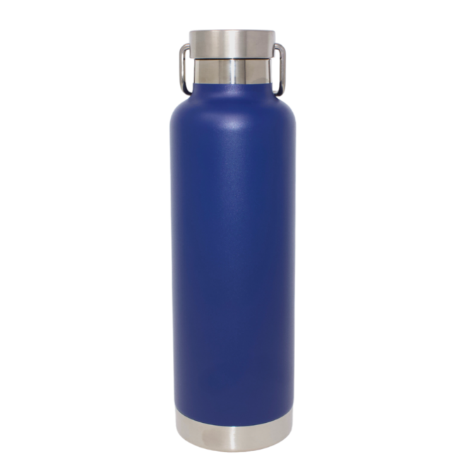 Water Bottle - Stainless, Navy, 24oz