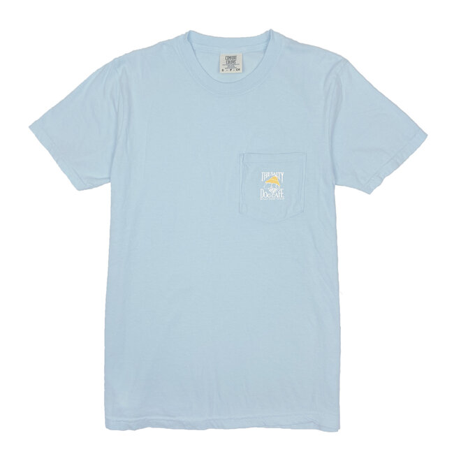 Comfort Colors S/S-Pocket Chambray
