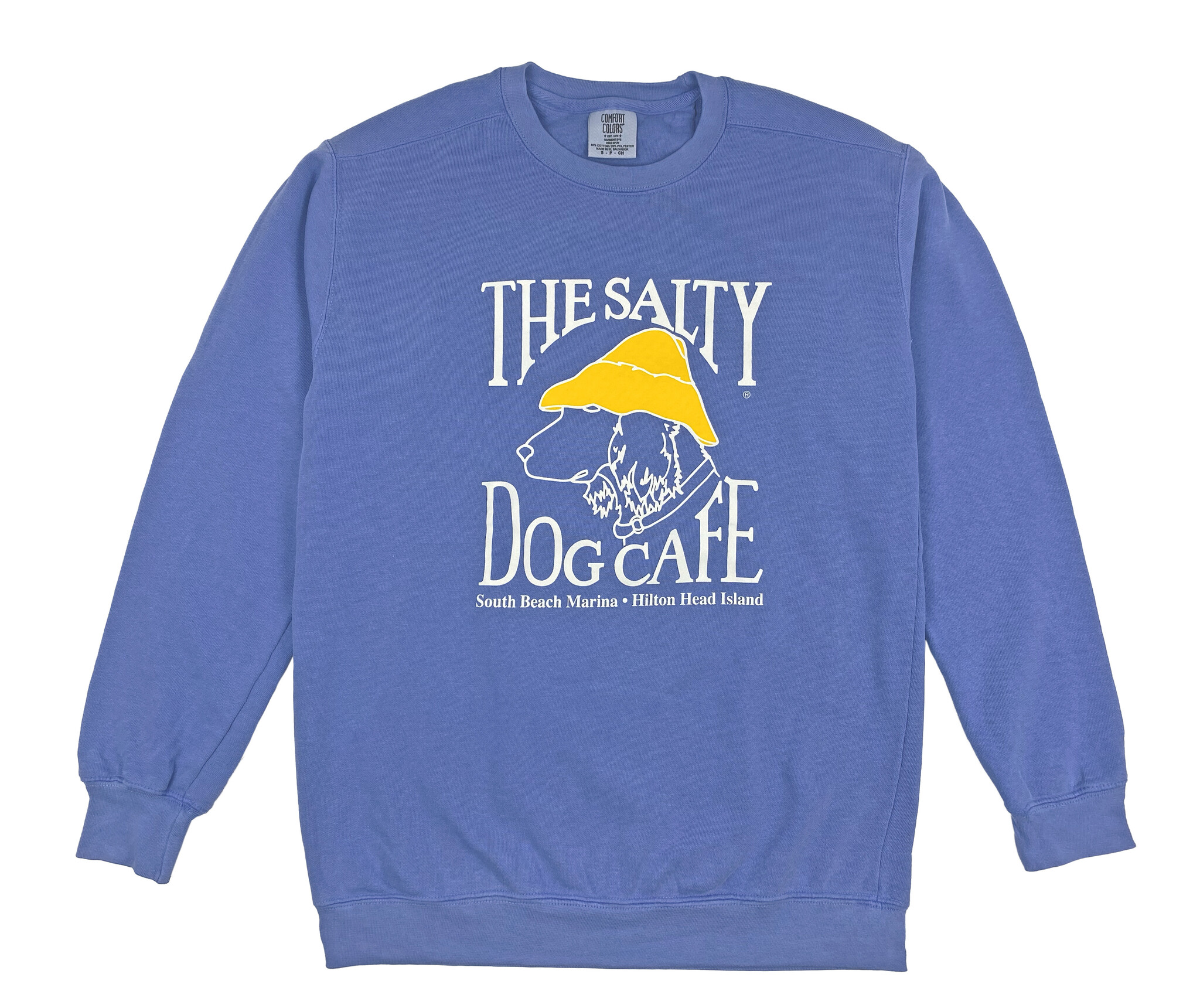 Sweatshirt Stonewash Flo Blue