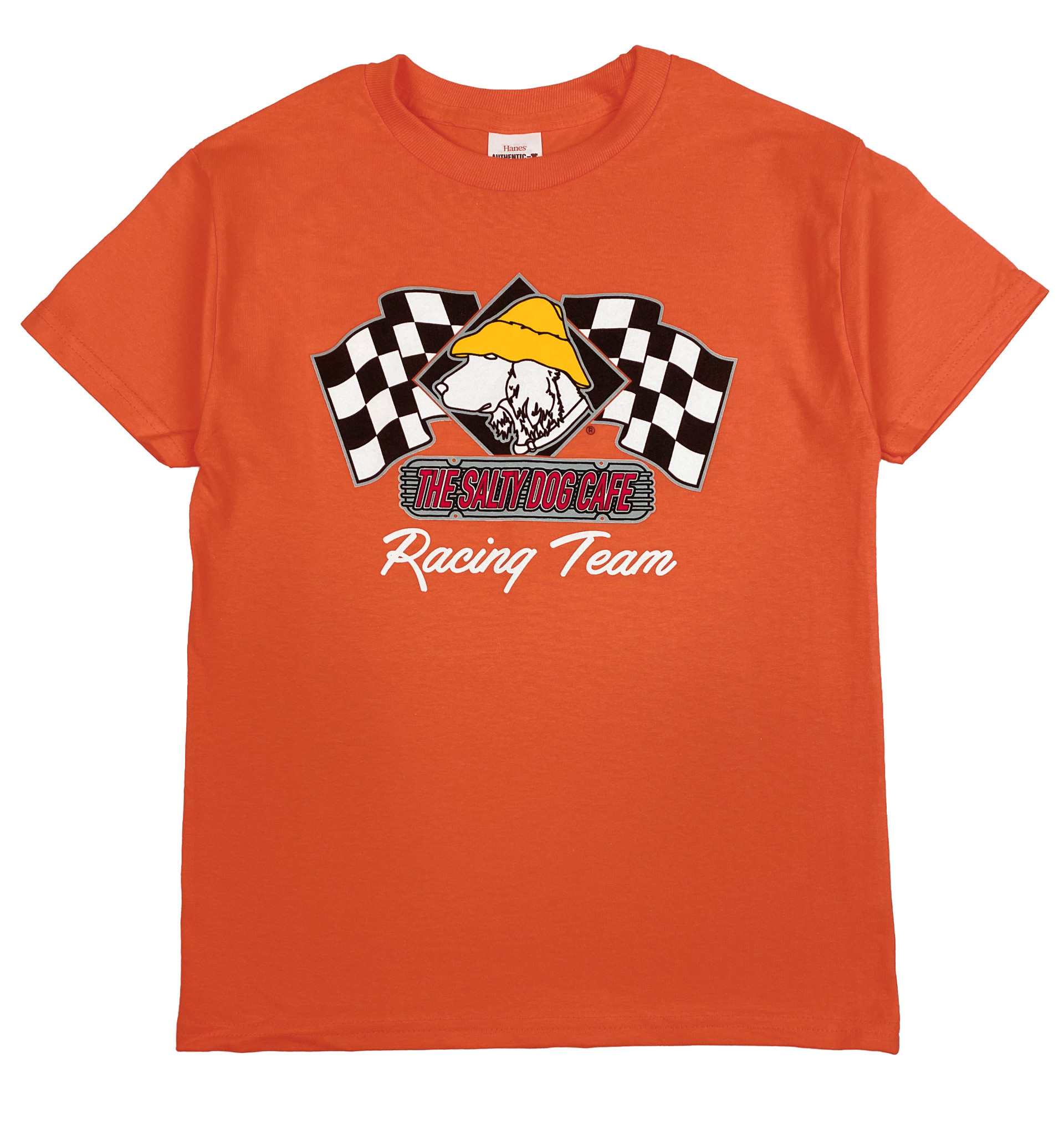 Youth Racing Team S/S Orange Salty Dog TShirt Factory