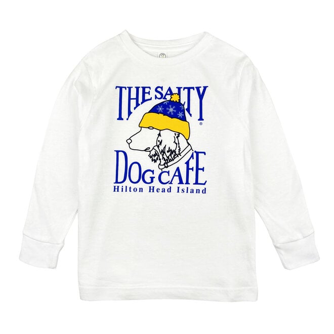 Youth Snow Dog L/S White