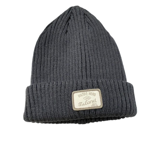 Beanie - Rib Knit, Navy