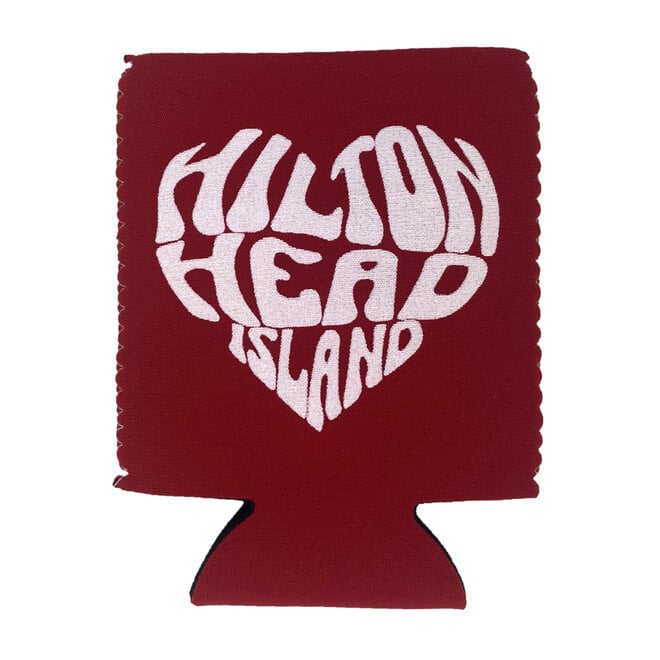 HHI Heart Can Holder Red