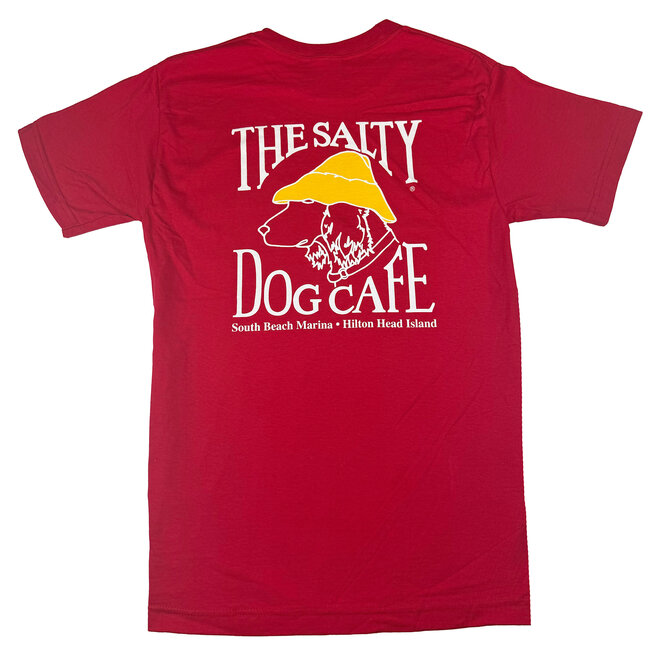 Hanes Beefy S/S Deep Red
