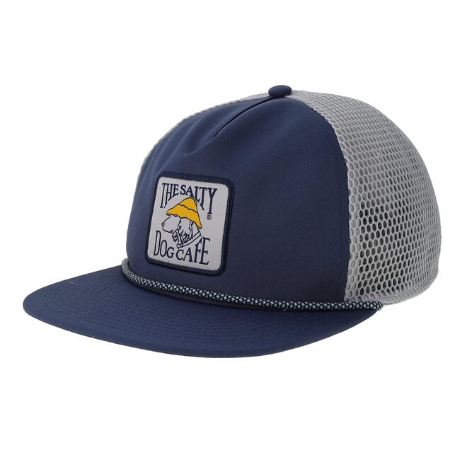 Hat - Front Nine Trucker Sea Blue/Silver