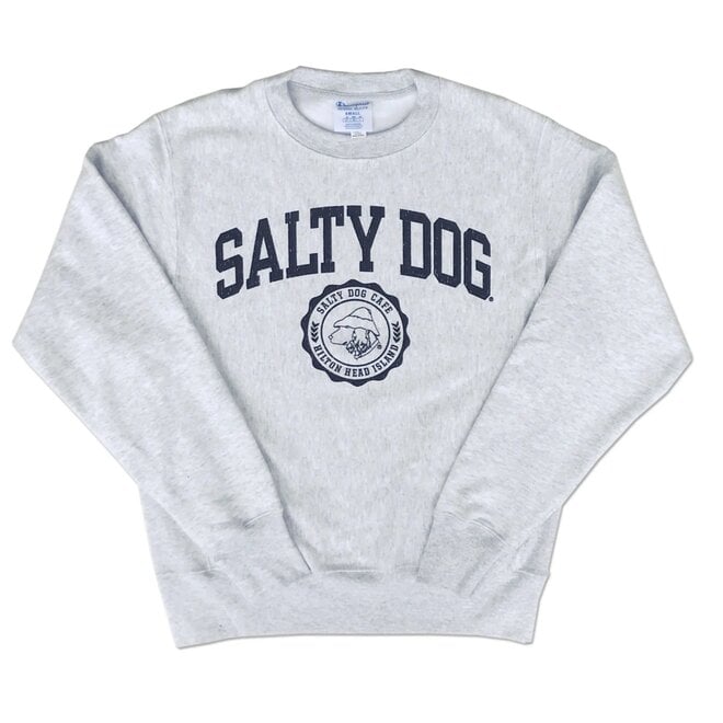 Sweatshirt-Youth Reverse Weave Silver Grey