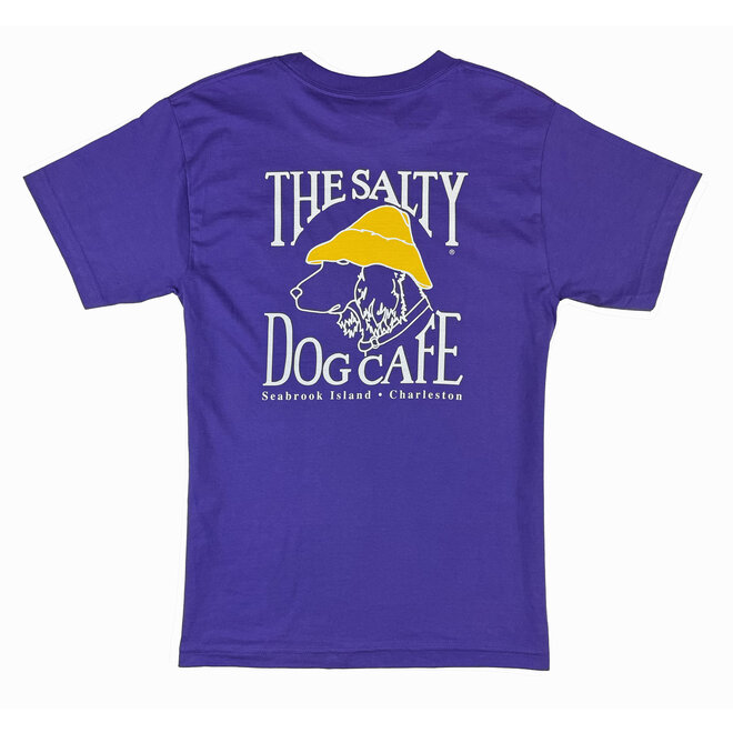 Charleston Hanes Beefy S/S Purple