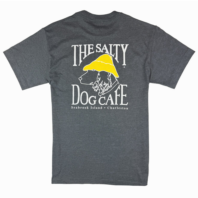 Charleston Hanes Beefy S/S Charcoal Heather