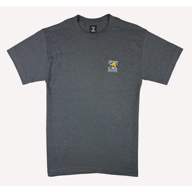 Charleston Hanes Beefy S/S Charcoal Heather