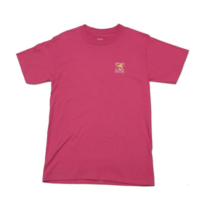 Hanes Beefy S/S Wow Pink