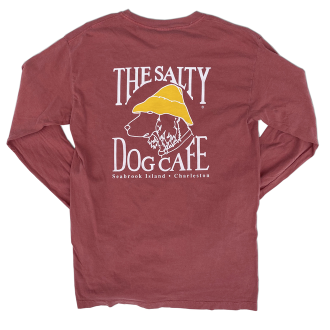 Charleston Comfort Colors L/S Crimson