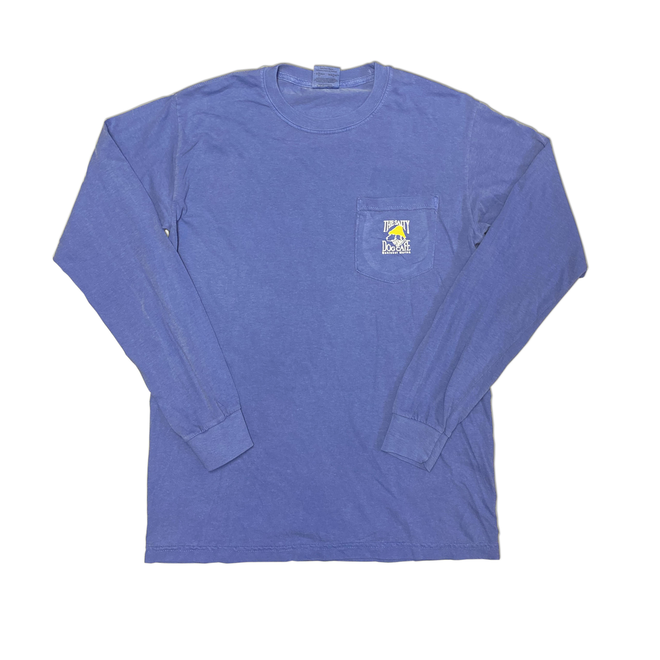 Charleston Comfort Colors L/S-Pocket Flo Blue