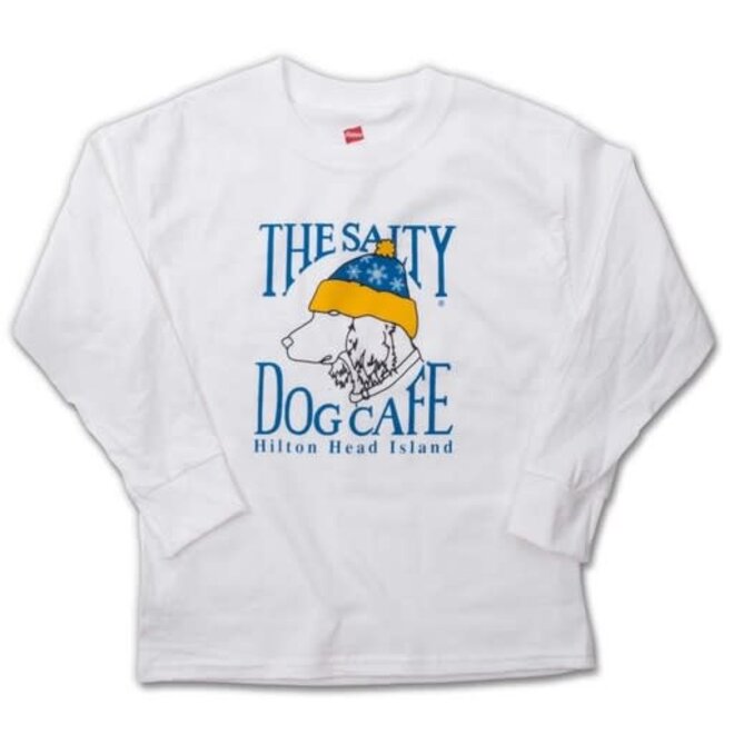 Youth Snow Dog L/S White