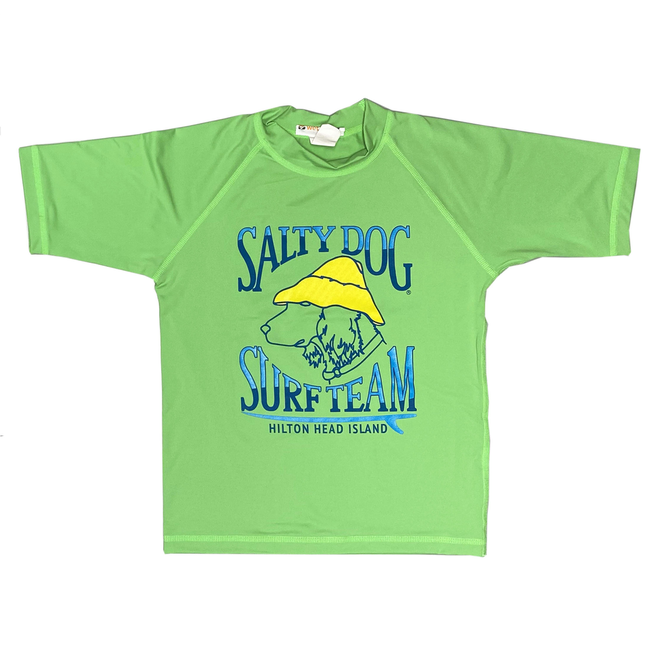 Youth Rash Guard S/S Lime