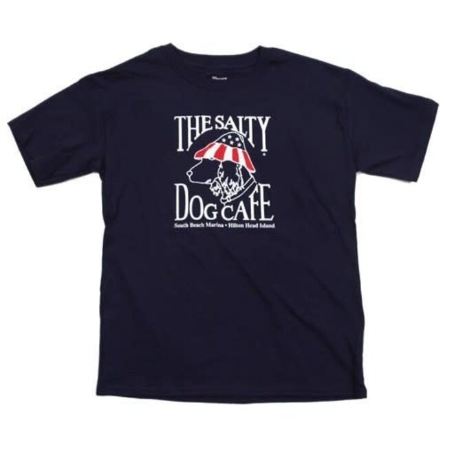 Youth Patriot Dog S/S Navy