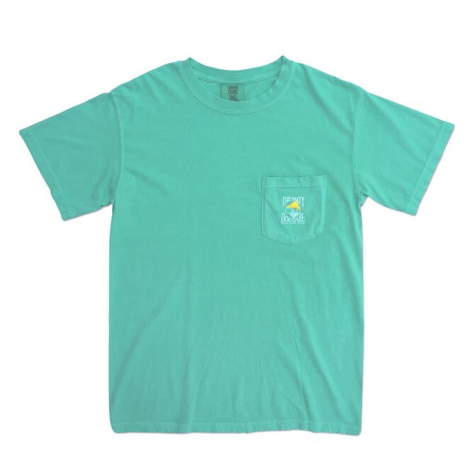 Comfort Colors S/S-Pocket Chalky Mint