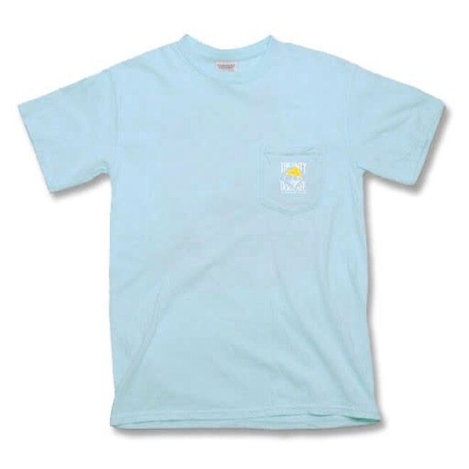 Comfort Colors S/S-Pocket Chambray