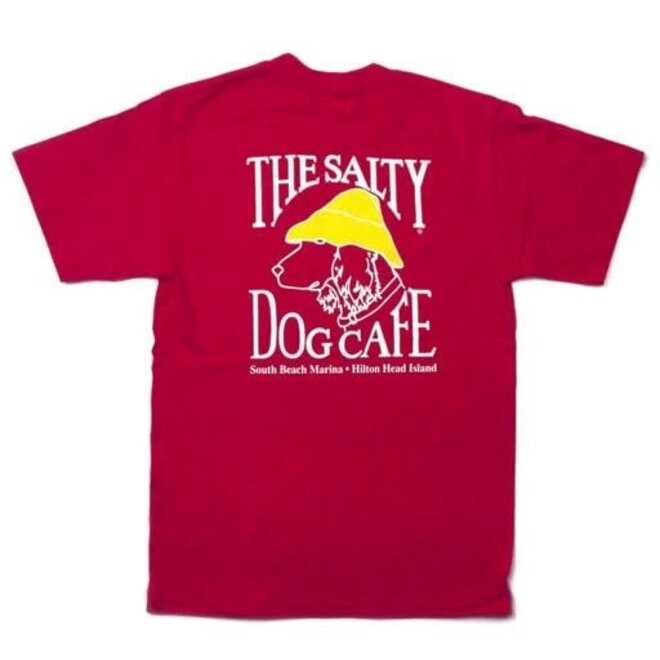 Hanes Beefy S/S Deep Red