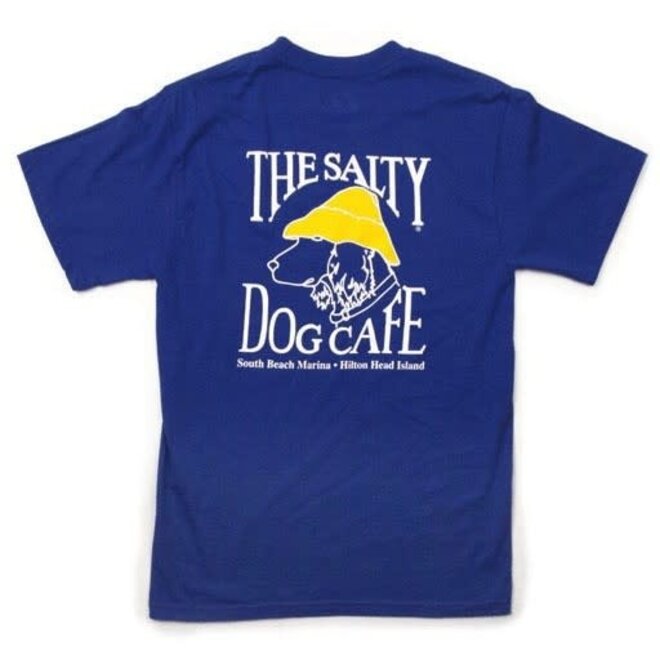 Hanes Beefy S/S Deep Royal