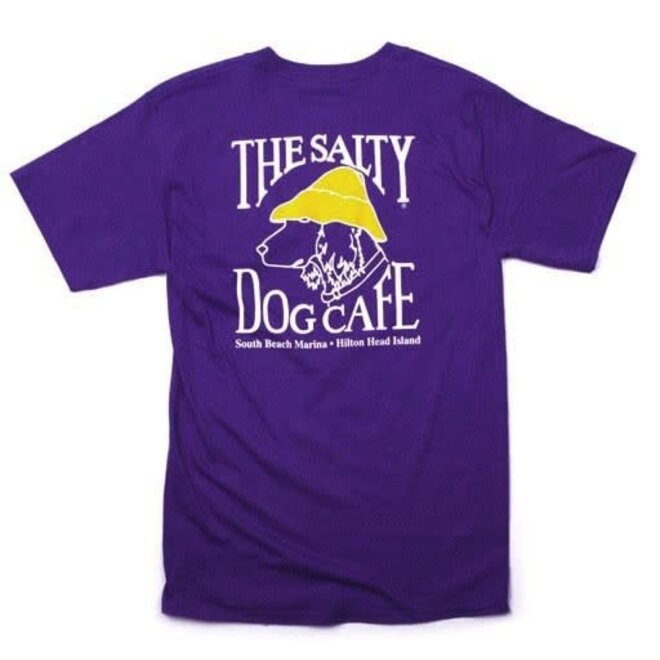 Hanes Beefy S/S Purple