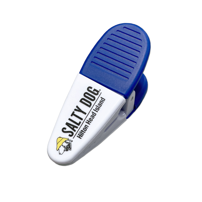 Fridge Clip, White/Royal
